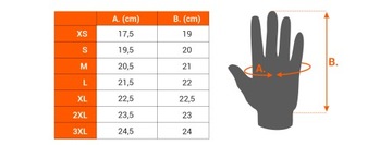CHIBA BIOXCELL AIR oddychające rękawiczki rowerowe