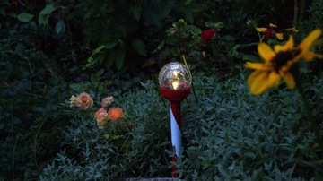 LAMPKA KULA ŚWIĄTECZNA BIAŁA SOLAR MALAGA