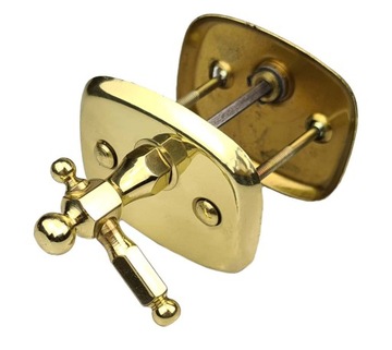 SZYLD DRZWIOWY MOSIĘŻNY DO WC 55x69 mm