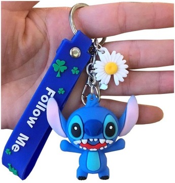 Brelok Miś do kluczy misio torebki wesoły Stitch 3D torby portfela nerki