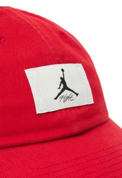 NIKE JORDAN CZAPKA Z DASZKIEM BAWEŁNIANA CLUB CAP PATCH BEJSBOLÓWKA JUMPMAN