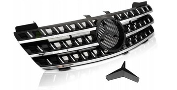 MASKA MŘÍŽKA MERCEDES ML W164 05-08 ČERNÁ LESK
