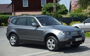 BMW X3 E83 xDrive18d 143KM 2010 BMW X3 2.0D 4x4 159 Tys Km Nowe Opony Panorama Sprowadzony 2.0 Diesel