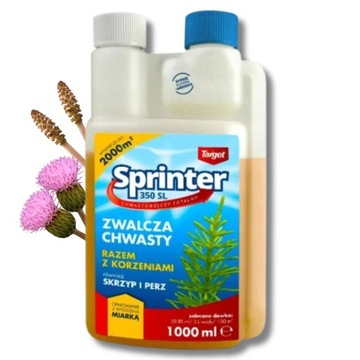 Środek Na Chwasty Target Sprinter ANTYCHWAST Skrzyp Pierz 350 SL 1 litr