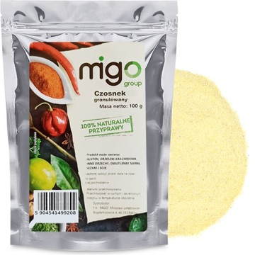CZOSNEK GRANULOWANY, aromatyczny- 100g - MIGogroup