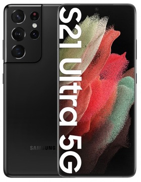 SAMSUNG GALAXY S21 ULTRA 12GB 128GB PEŁNY ZESTAW FOLIE