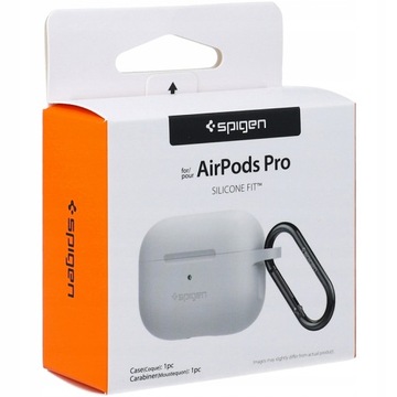 Etui do AirPods Pro, Spigen Silicone Fit, cover