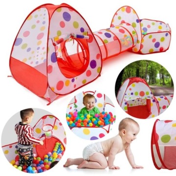 ДЕТСКАЯ САДОВАЯ ПАЛАТКА + ТУННЕЛЬ + БАССЕЙН + ДОМ-ЗАМОК НА 100 ШАРОВ