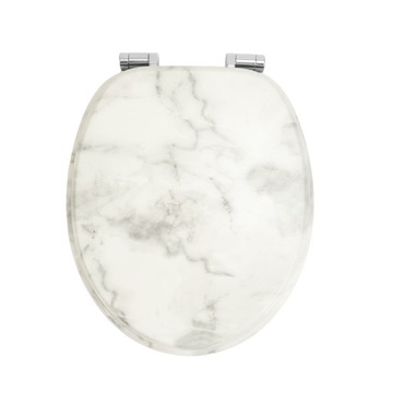 DESKA WC SEDESOWA KLOZETOWA TOALETOWA WOLNOOPADAJACA UNIWERSALNA TWARDA MDF