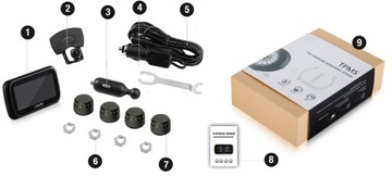 4x TPMS ДЛЯ ДАТЧИКА ТЕМПЕРАТУРЫ ДАВЛЕНИЯ АВТОМОБИЛЯ