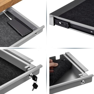 ПОДСТОЛЬНЫЙ ЯЩИК/ОРГАНАЙЗЕР КАССЕТА 500 *СЕРЫЙ*