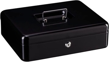 МЕТАЛЛИЧЕСКАЯ КАССЕТА ДЛЯ ДЕНЕГ, БАНКНОТ, СЕЙФ, КЛЮЧ, ЯЩИК, ШКАФНИК + КЛЮЧИ