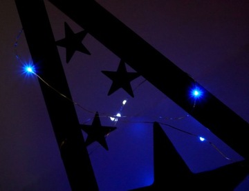 МЕТАЛЛИЧЕСКАЯ РОЖДЕСТВЕНСКАЯ ЕЛКА, украшение в стиле ЛОФТ