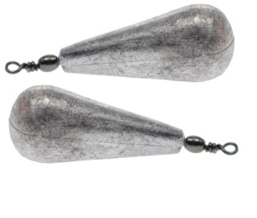 Ciężarek łezka z krętlikiem JAXON 30g - 2szt.