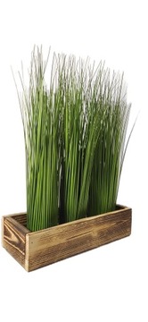 SKRZYNKA TACKA RETRO SOSNOWA OPALANA DREWNO TRAWA