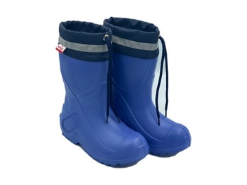 Bardzo lekkie kalosze LEMIGO CAMP granatowe POLSKIE roz. 28/29