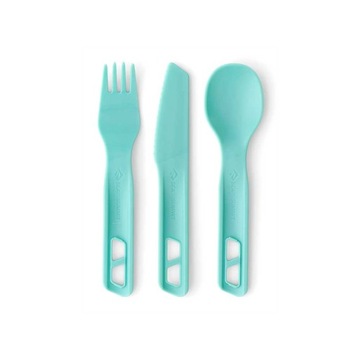 Sztućce Sea To Summit Passage Cutlery Set (3 Piece) Blue