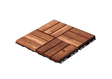 IKEA RUNNEN - płyta ogrodowa brązowa bejca 1 szt