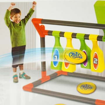 ИГРА НА НАВЫКИ – БРОСАТЬ ДИСК И СУМКУ В МИШЕНЬ