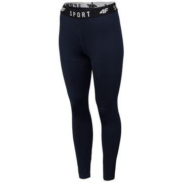 DAMSKIE SPODNIE 4F LEGGINSY SPORTOWE GETRY LEGINSY