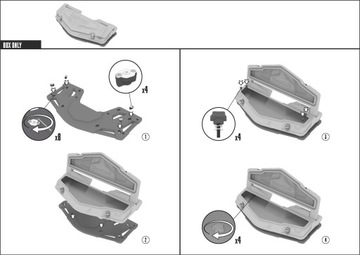 Передний корпус квадроцикла GKA Cfmoto cforce 625