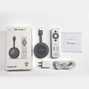 HOMATIC Dongle G 4K-2 ГБ 32 ГБ TVBOX Двойное распознавание Google и Netflix