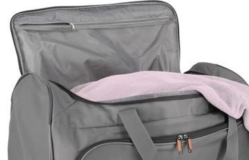 TORBA PODRÓŻNA WALIZKA MIĘKKA RĄCZKA KOŁA 89L TRAVELITE BASICS FRESH SZARA