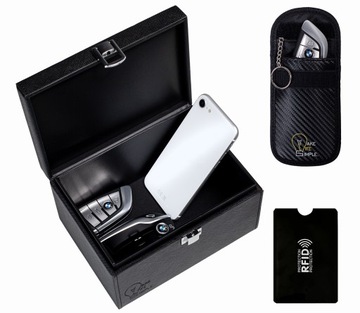 BOX FARADAY Ящик для ключей + RFID-футляр без ключа