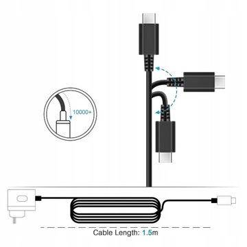 SWITCH USB C ZASILACZ ŁADOWARKA 5V 1.5A / 15V 2.6A