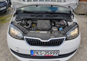 Skoda Citigo Hatchback 5d 1.0 60KM 2017 Skoda Citigo I rej 2018r, 1.0 LPG. Uszkodzony lewy tyl. Jezdzi. 60KM, zdjęcie 4