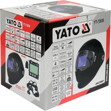 СВАРОЧНАЯ МАСКА АВТОЗАТЕМНЯЮЩИЙСЯ ШЛЕМ С РЕГУЛИРОВКОЙ ФИЛЬТРА ЯТО