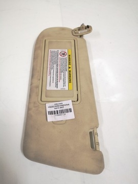 MERCEDES CL W215 OSŁONA PRZECIWSŁONECZNA LEWA BEŻ