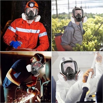 ЗАЩИТНАЯ КРАСОЧНАЯ МАСКА 3М 6800 АНТИГАЗОВАЯ