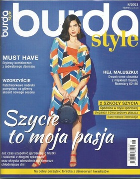 8/2021 BURDA style + wykroje