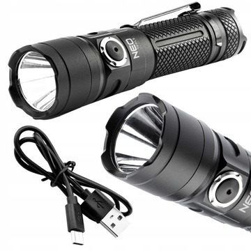 НЕО АККУМУЛЯТОРНЫЙ ФОНАРЬ USB C 1500 лм SST40 LED