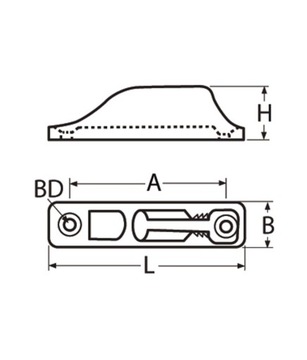 KNAGA ZACISKOWA NIERDZEWNA 4-6MM 11780