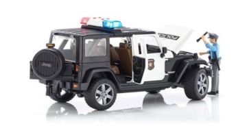 Jeep Wrangler Rubicon policyjny Bruder 02526