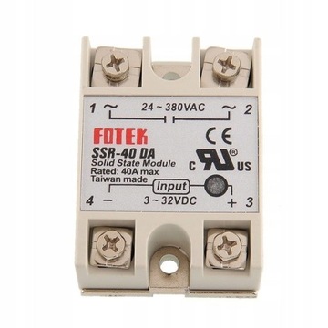 PRZEKAŹNIK PÓŁPRZEWODNIKOWY ELEKTRONICZNY SSR-40DA