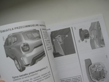 Dacia Duster II 2017-2021 руководство пользователя PL +Navi Media NAV Evolution