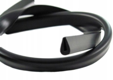 Listwa krawędziowa rantowa czarna guma PVC 3mm