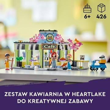 LEGO Friends 42618 Подарок кафе Heartlake Cafe