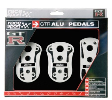 HLINÍK VRSTVA  NA PEDÁLY GTR STŘÍBRNÉ