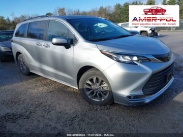 Toyota Sienna III 2022 Toyota Sienna 2022r., 4x4, 2.5L 2.5 Hybryda 245KM