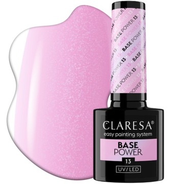 CLARESA POWER BASE Acid FREE 13 ПРОХЛАДНЫЙ РОЗОВЫЙ С РОЗОВЫМ ФИОЛЕТОВЫМ СИЯНИЕМ