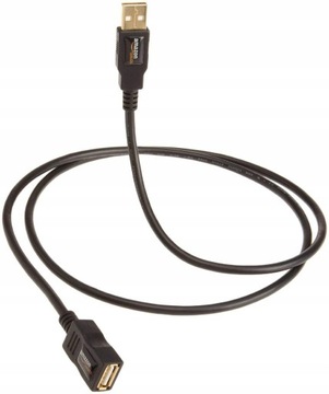 Amazon Basics Kabel przedłużający USB 2.0 adapter męski USB-A na żeński 1 m