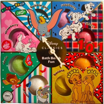 KULE DO KĄPIELI DLA DZIECI DO WANNY DISNEY 8 X 45 g MUSUJĄCE
