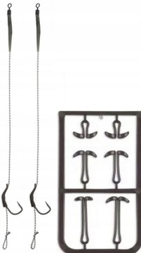 HAK I PRZYPON ANACONDA ALIGNER ANGLE TGX 4 35lb MB