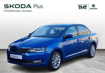 Skoda Rapid II Liftback Facelifting 1.0 TSI 110KM 2018 Skoda RAPID SmartLink Biksenon Climatronic Tempomat Grzane fotele Salon PL, zdjęcie 1