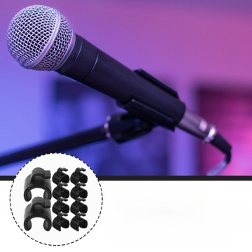 KLIPS DO MIKROFONU KABEL WYSIĘGNIK KLIPSY STATYWY GŁOŚNIKOWE 20 SZT