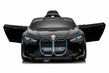 Детский игрушечный автомобиль BMW i4 на аккумуляторе Черный + Бесплатный старт + ЭВА + Экокожа